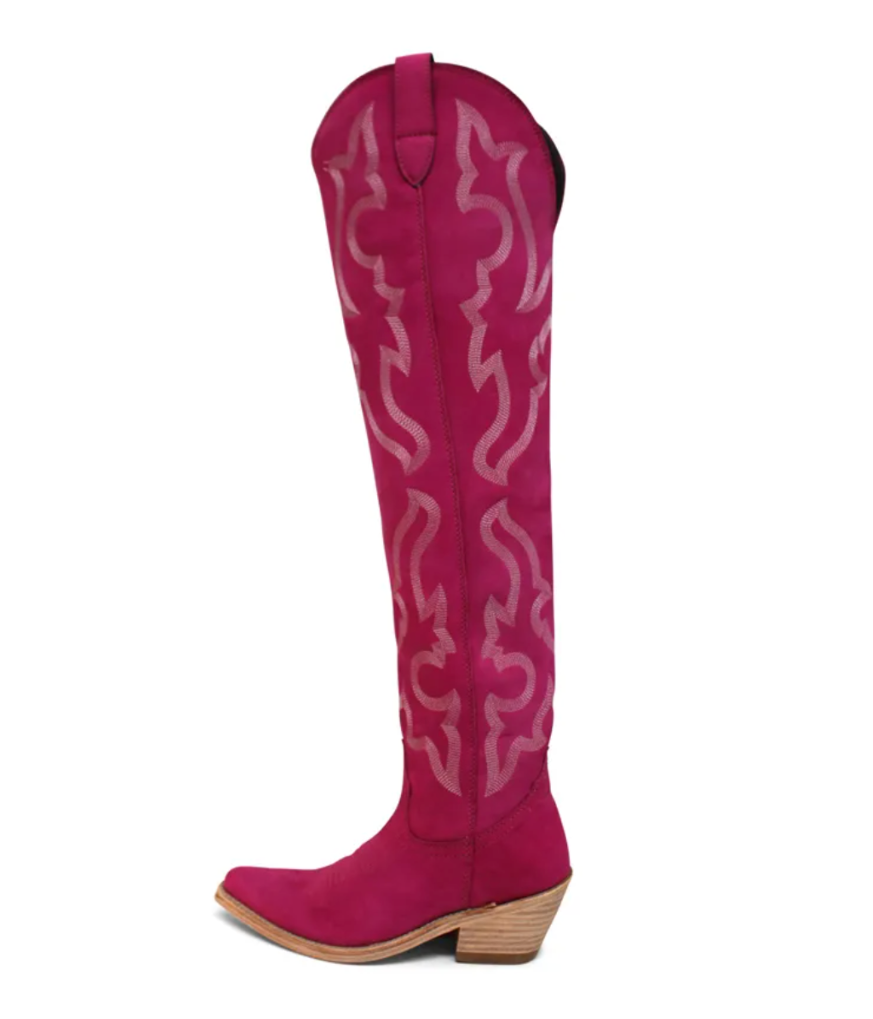 Alyssa Tall Boots in Fuchsia