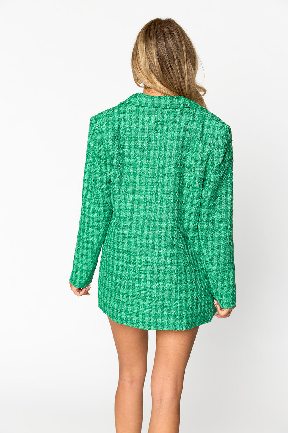 Avery Oversized Blazer in Ivy