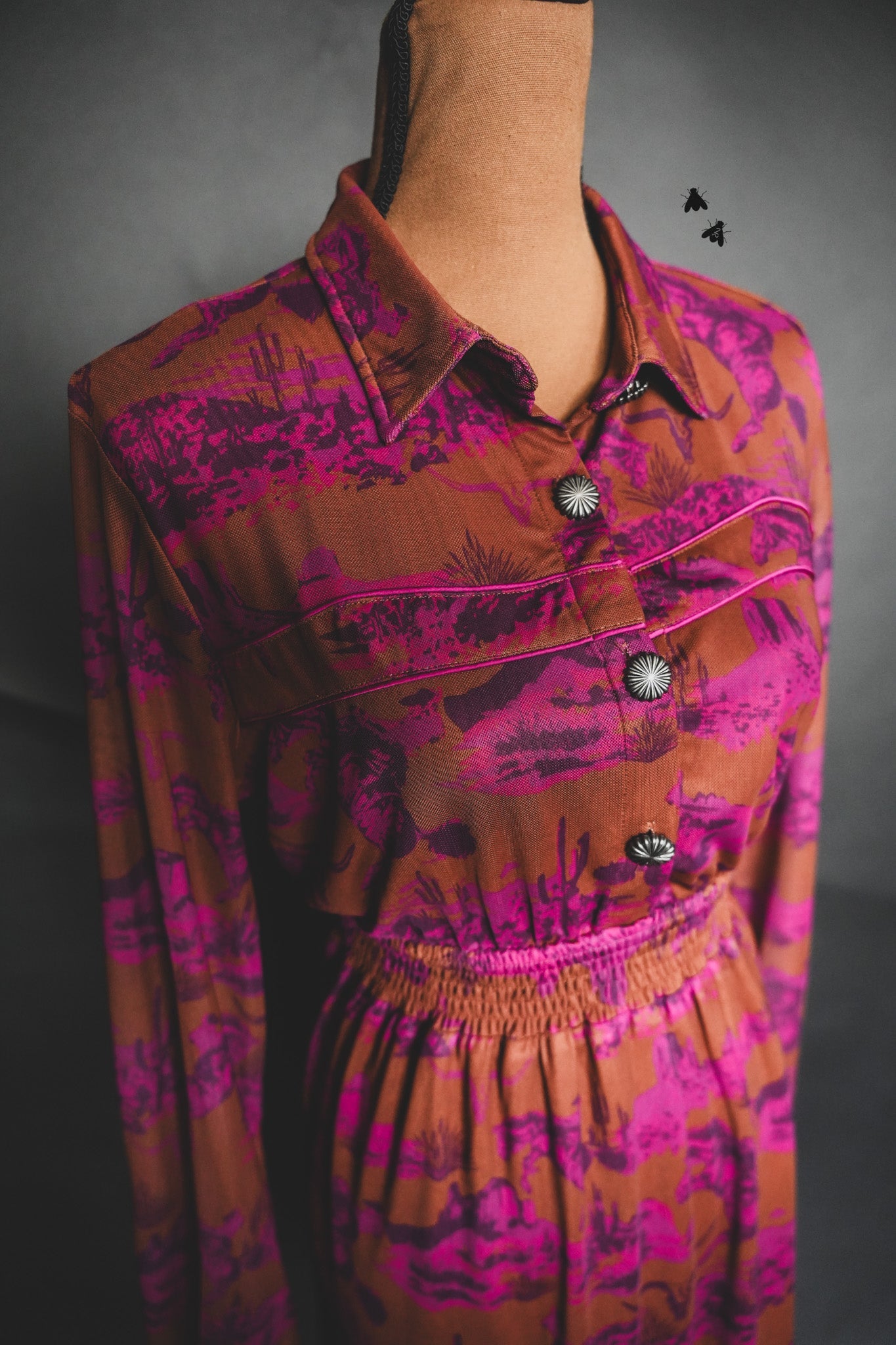 Cimmaron Pink Western Dress