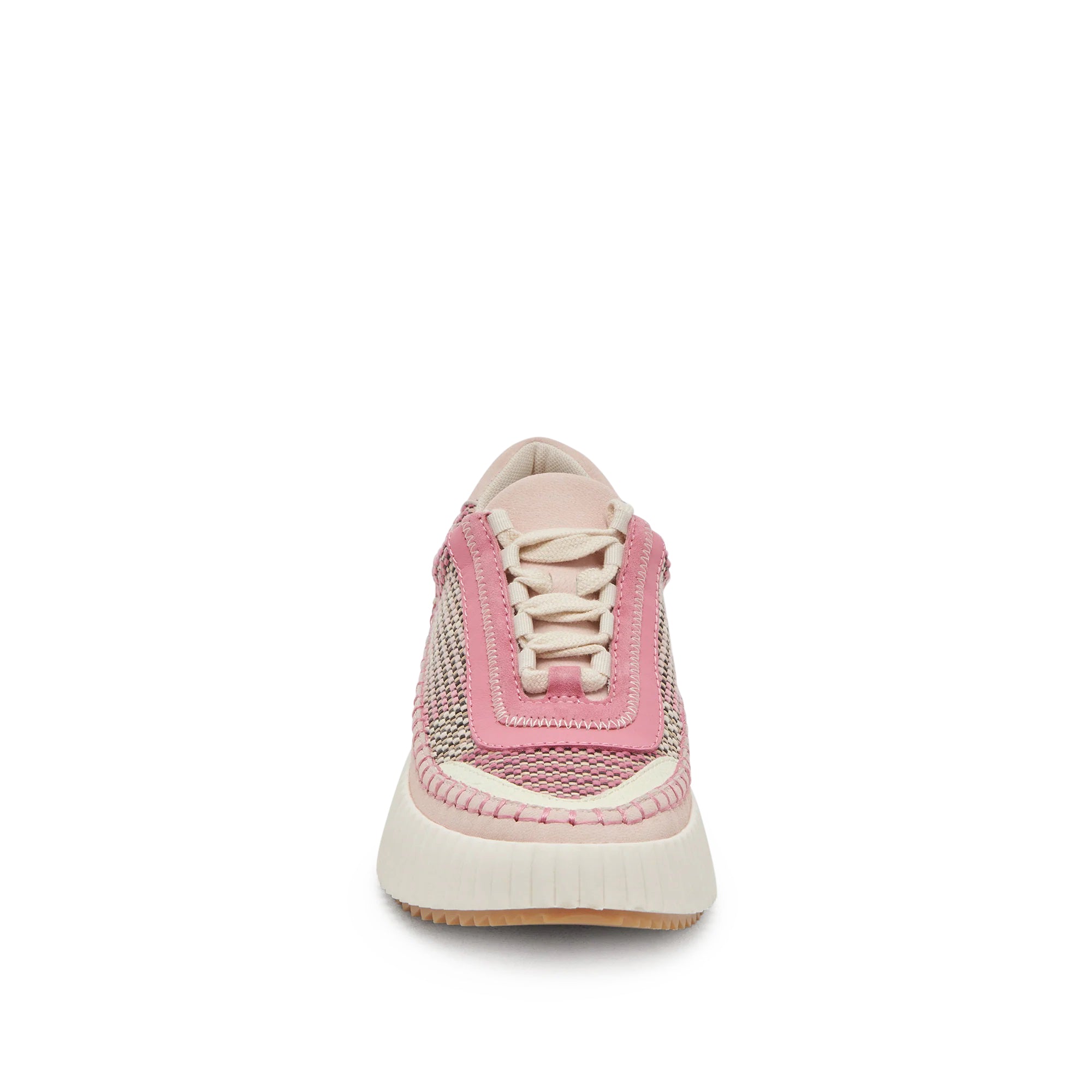 Dolen Woven Platform Sneakers in Pink Multi by Dolce Vita