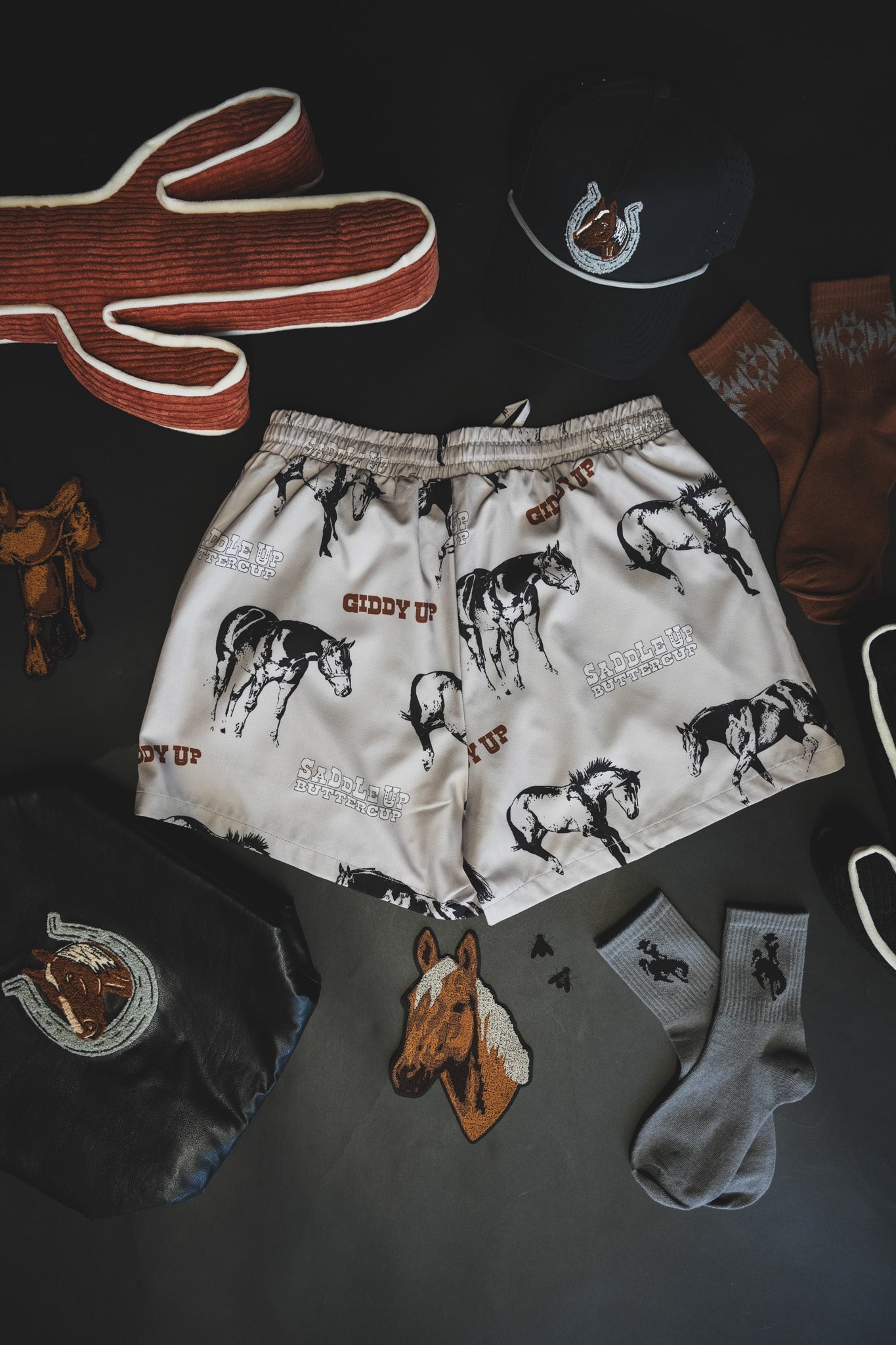 Saddle Up Buttercup Lounge Shorts