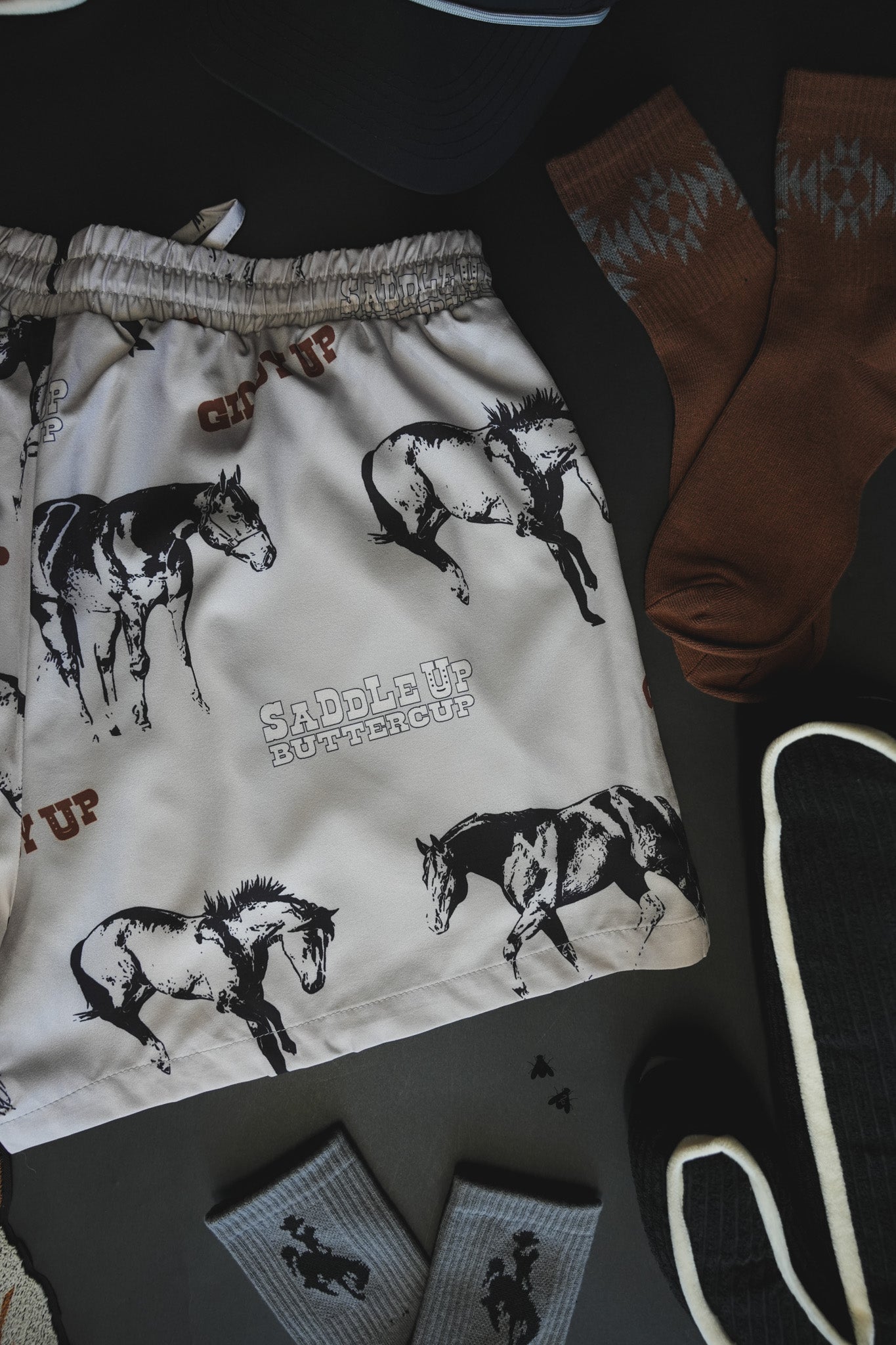 Saddle Up Buttercup Lounge Shorts