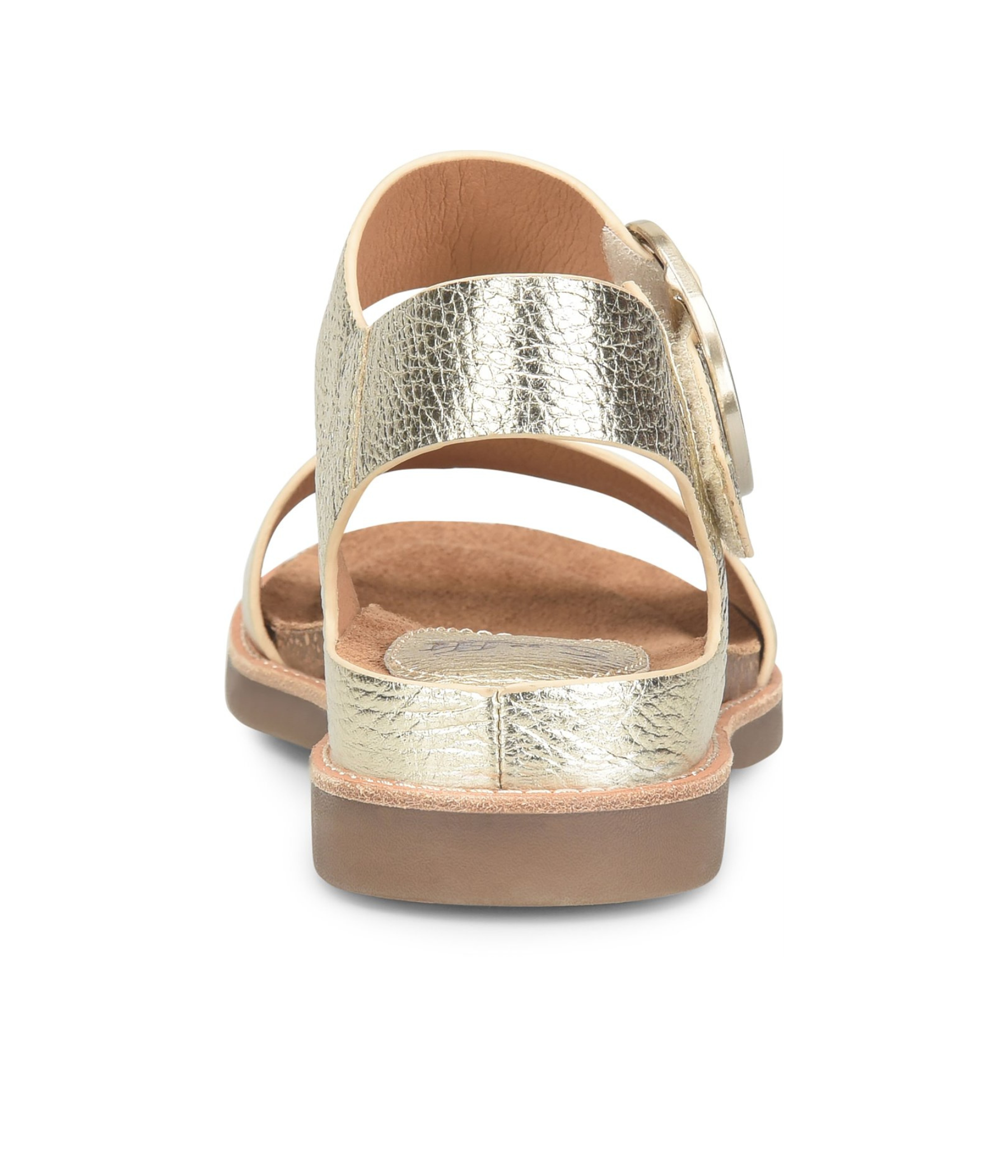 Bali Leather Sandals in Platino Gold by Sofft Shoes