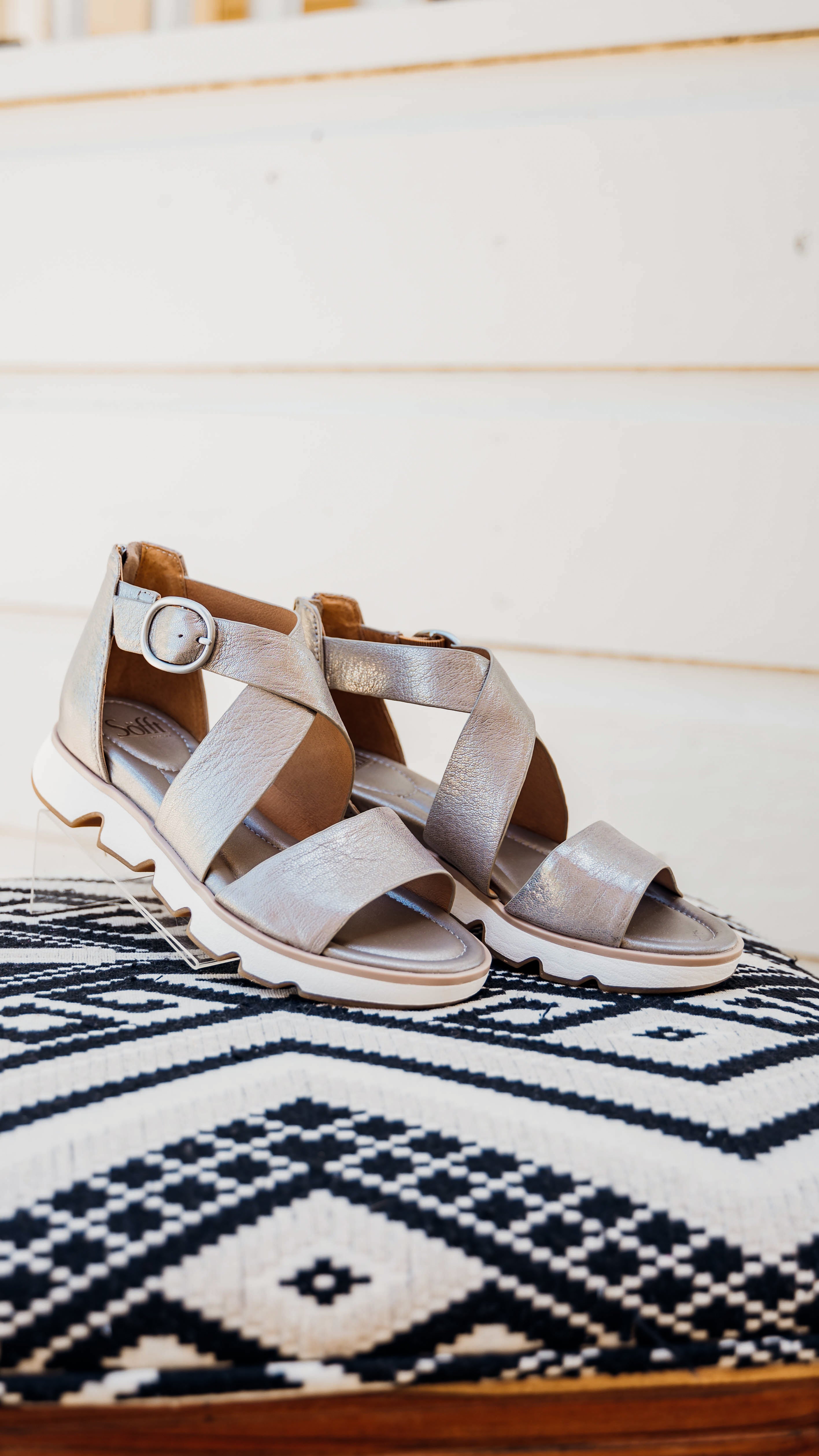 Mackenna Sandal in Silver